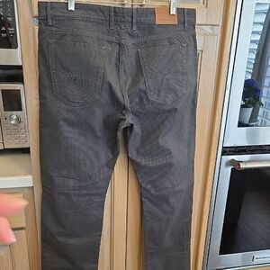 Bugatchi Charcoal Textured Pants